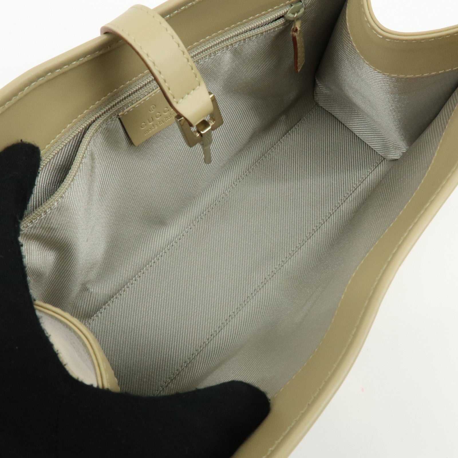 GUCCI Jackie Microguccissima Leather Shoulder Bag Hand Bag 002.1068