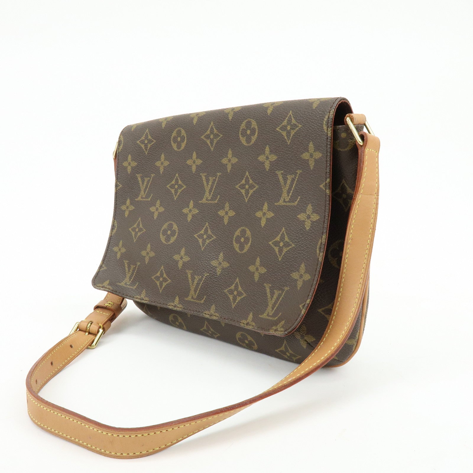 Authc Louis Vuitton Monogram Musette Tango Short Shoulder Bag M51257
