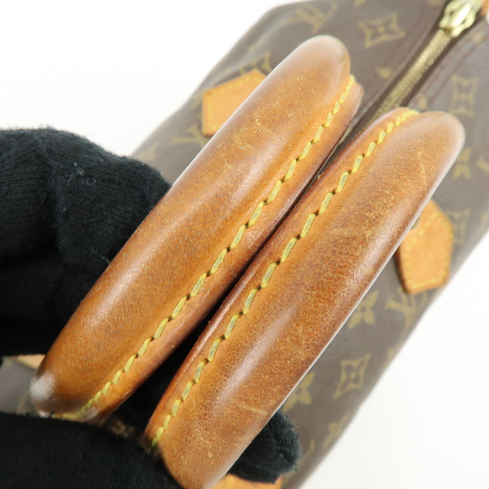 Louis Vuitton Monogram Speedy 30 Boston Bag Hand Bag Brown M41108