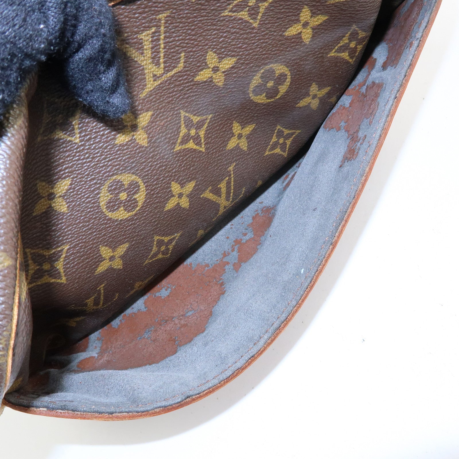 Louis Vuitton Monogram Compiegne 28 Pouch Clutch Bag Brown M51845