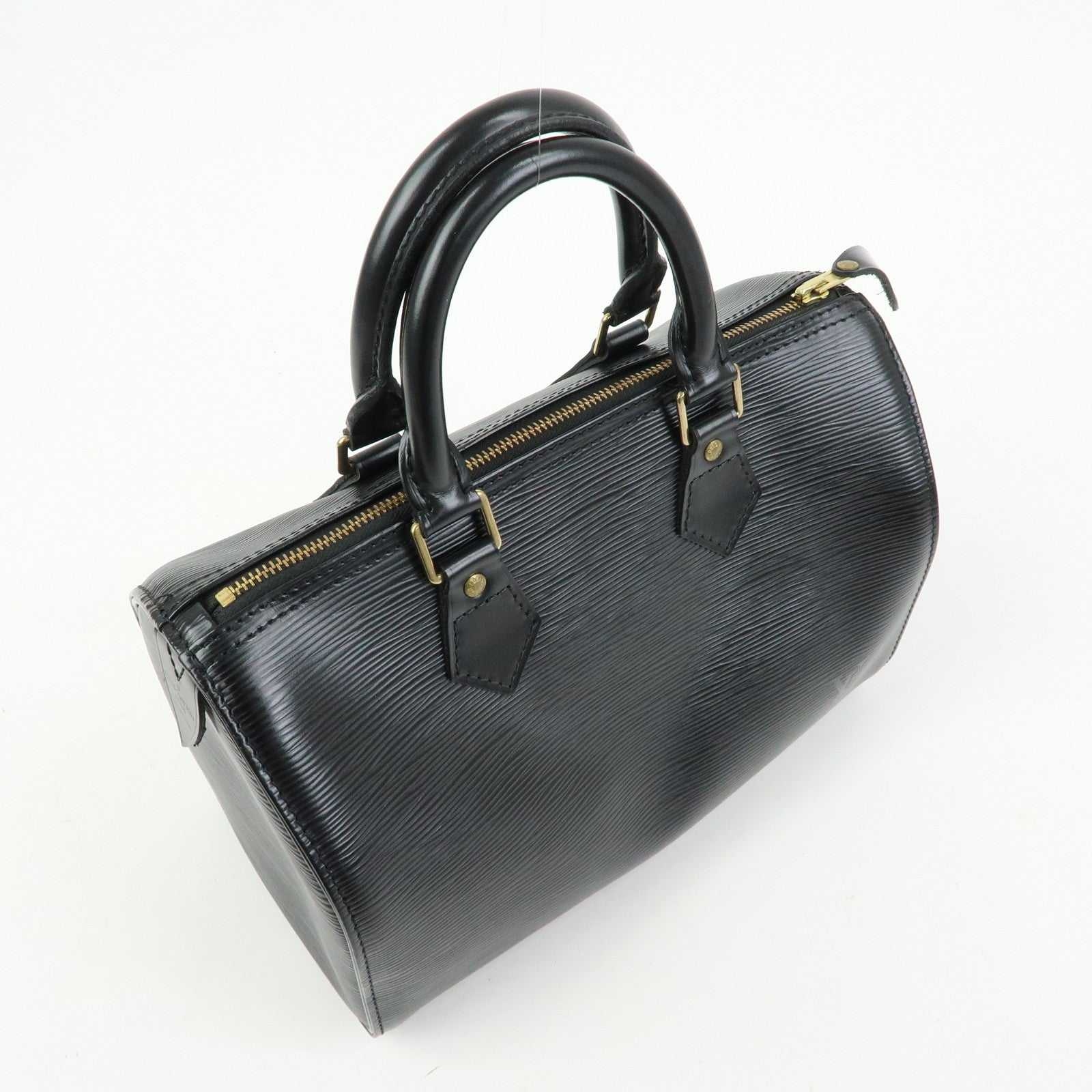 Louis Vuitton Epi Speedy 25 Boston Bag Hand Bag Noir Black M43012