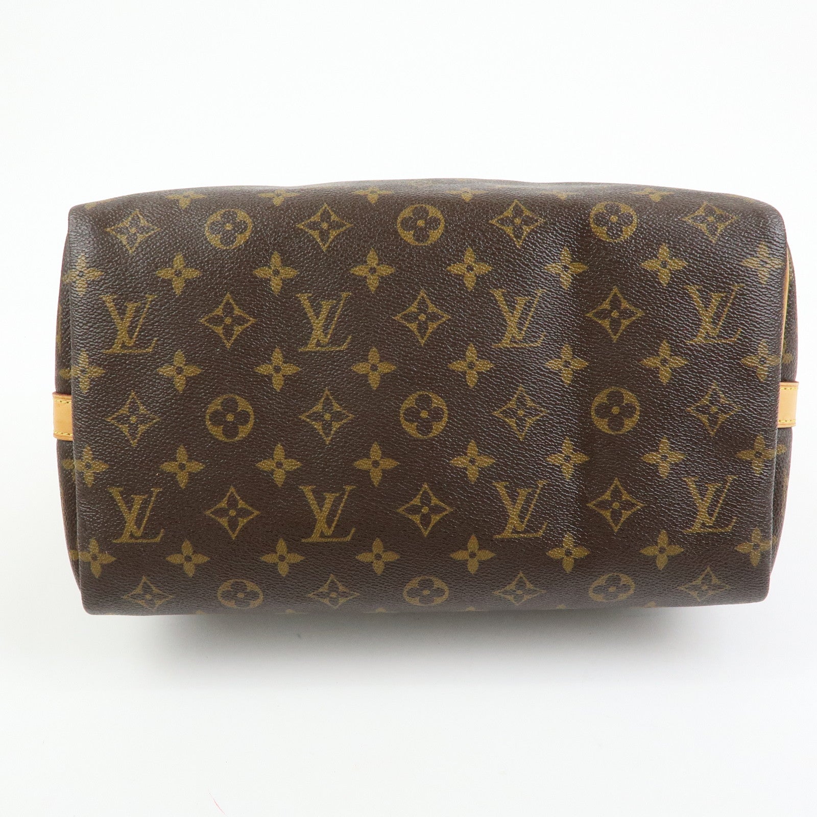 Louis Vuitton Monogram Speedy Bandouliere 30 Boston Bag Brown M40391
