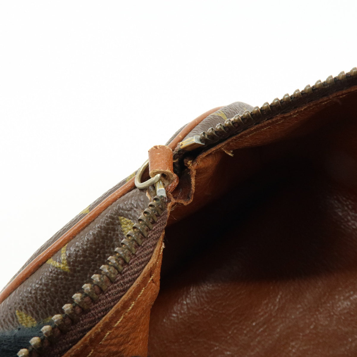 Louis Vuitton Monogram Papillon 30 Hand Bag Brown M51365