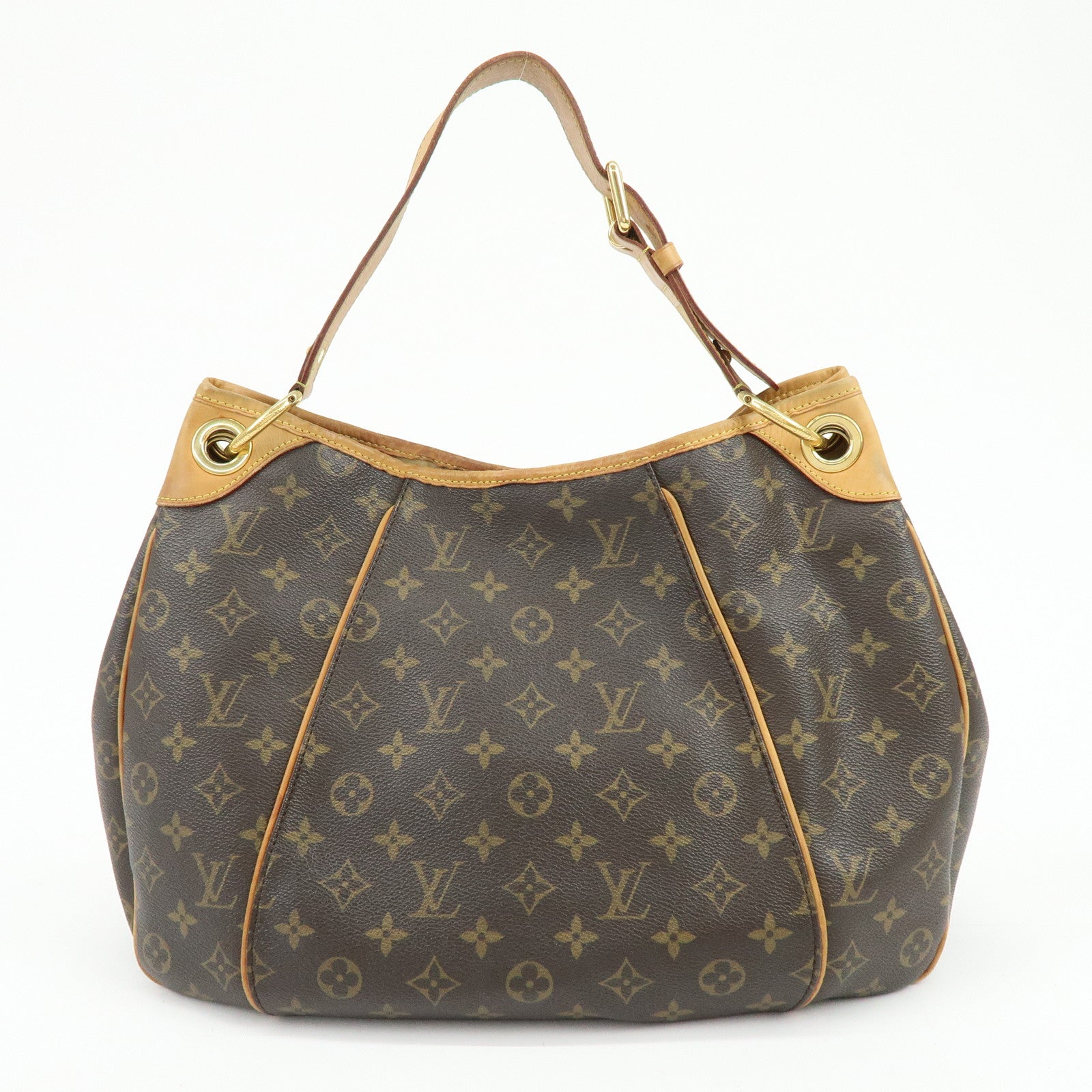 Louis Vuitton Monogram Galliera PM Shoulder Bag Brown M56382