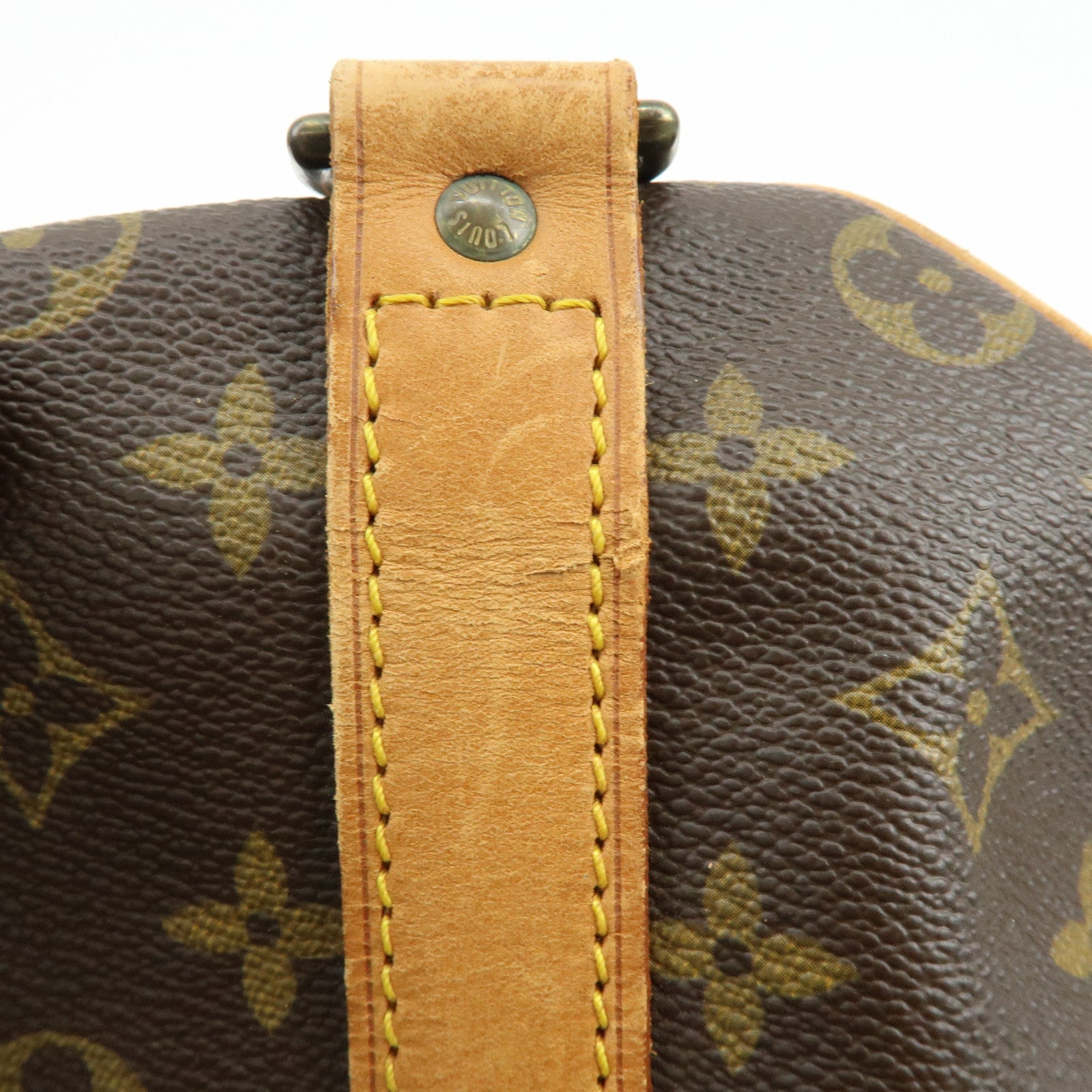 Louis Vuitton Keep All Bandouliere 50 Boston Bag Brown M41416