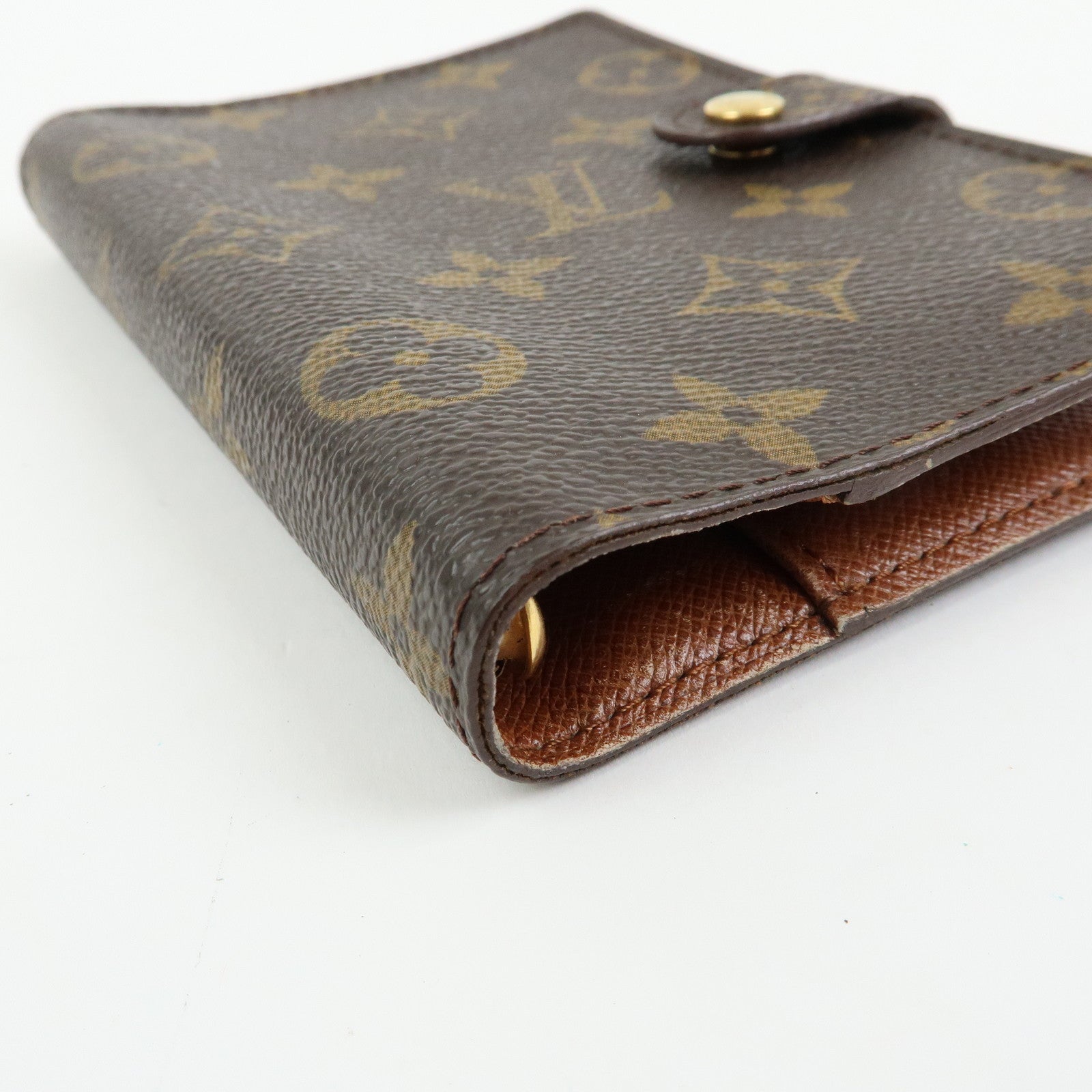 Louis Vuitton Set of 2 Monogram Canvas Leather Planner Cover R20005