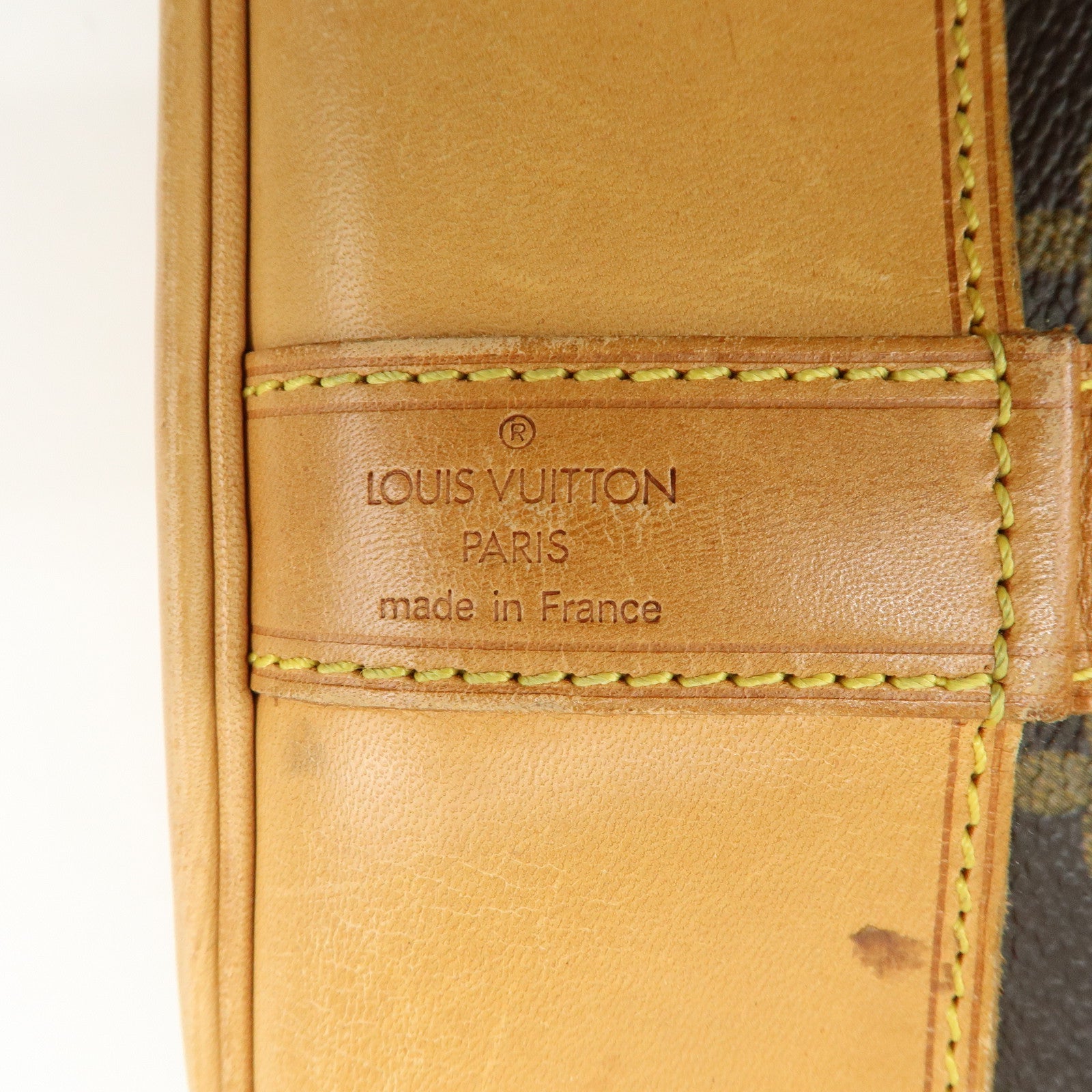 Louis Vuitton Monogram Randonnee PM Laundry Shoulder Bag Brown M42243
