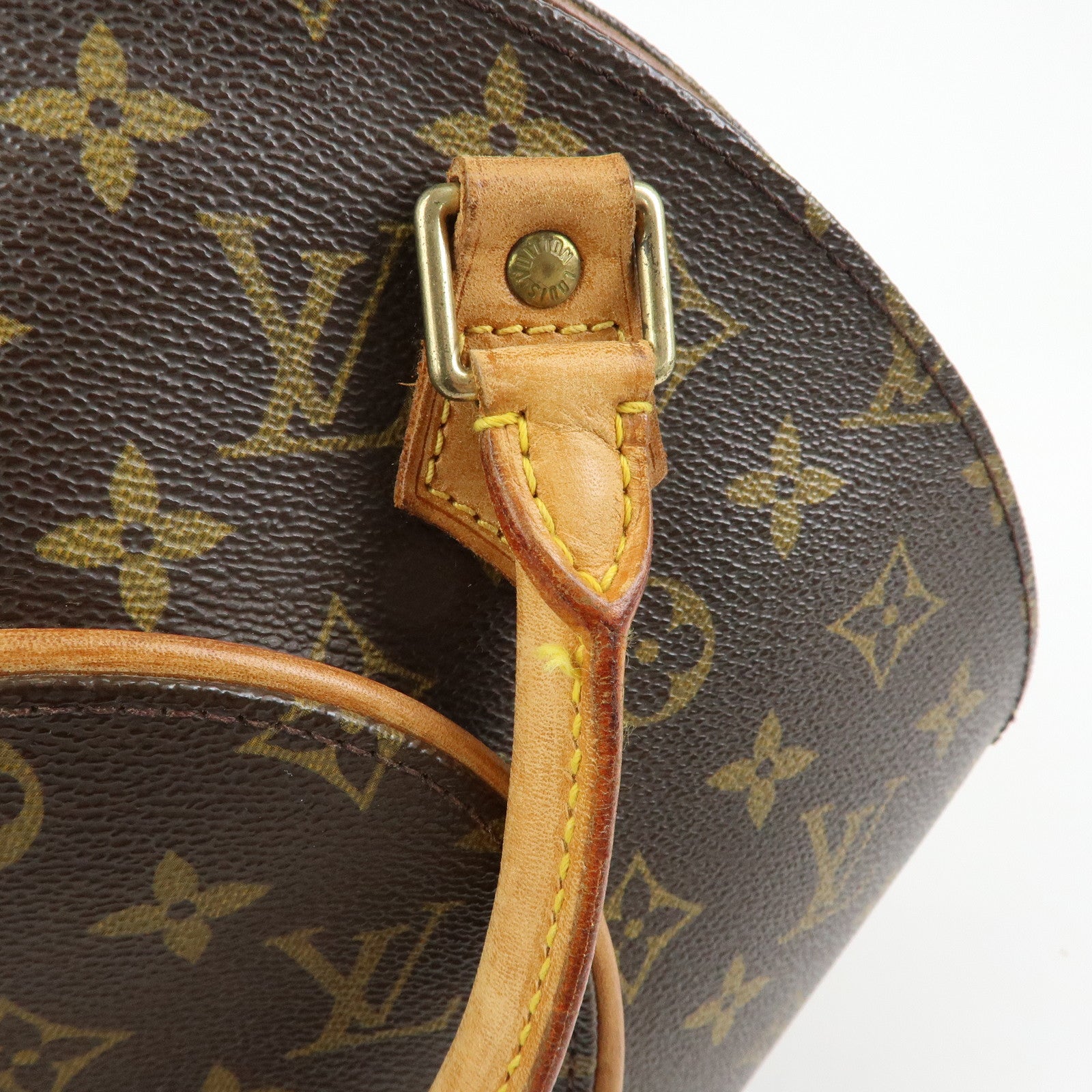 Louis Vuitton Monogram Canvas Ellipse PM Hand Bag Brown M51127