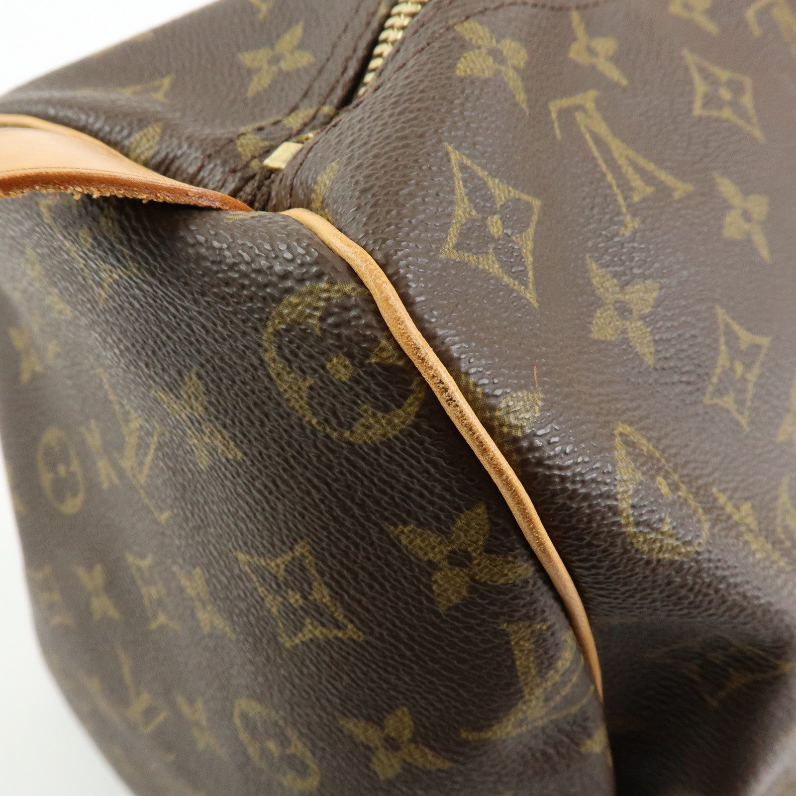 Louis Vuitton Monogram Keep All 50 Boston Bag Brown M41426