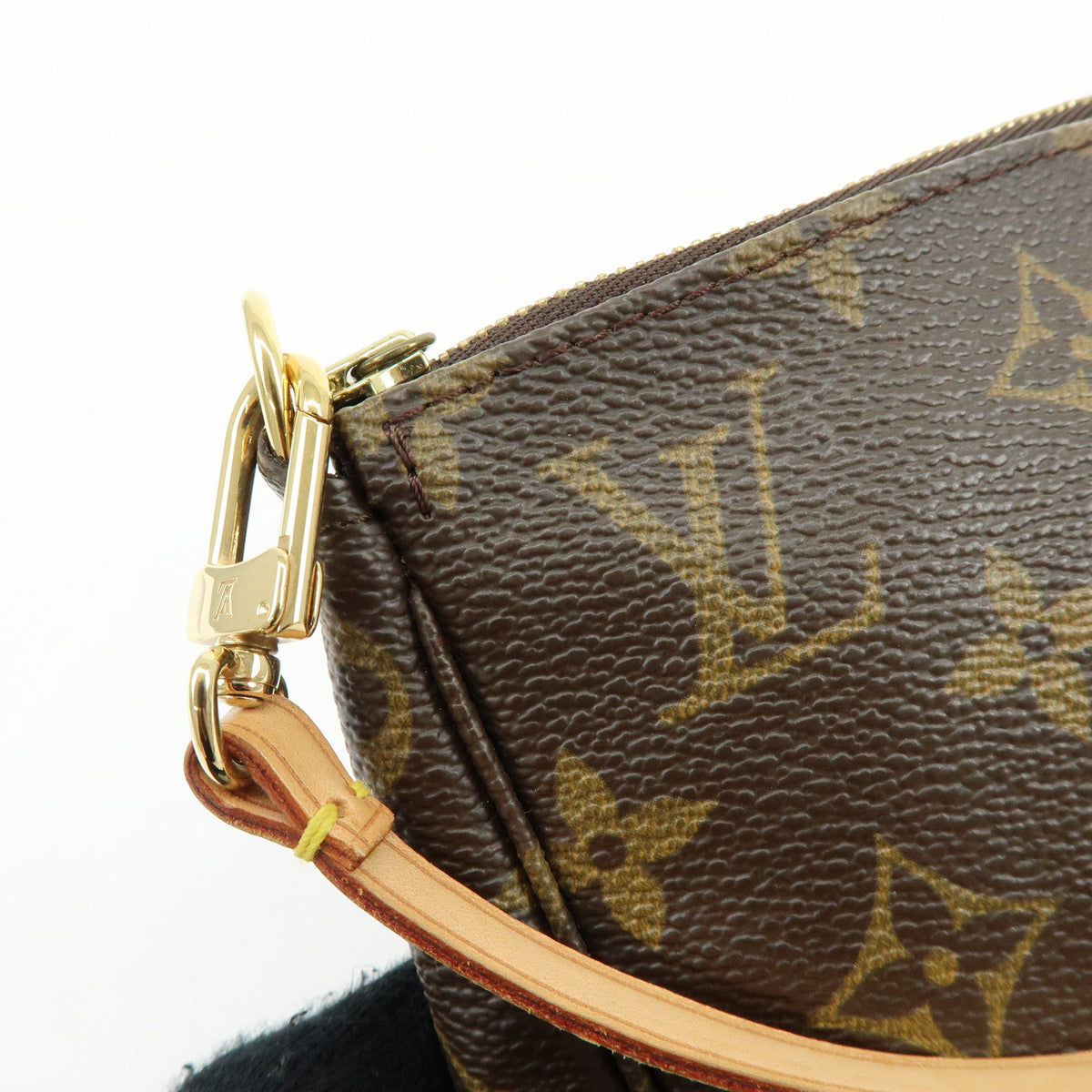 Louis Vuitton Monogram Pochette Accessoires Pouch Hand Bag M51980