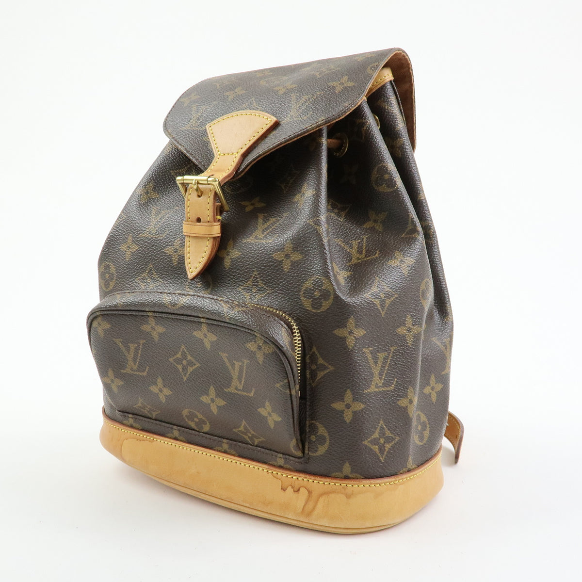 Louis Vuitton Monogram Montsouris MM Backpack Brown M51136