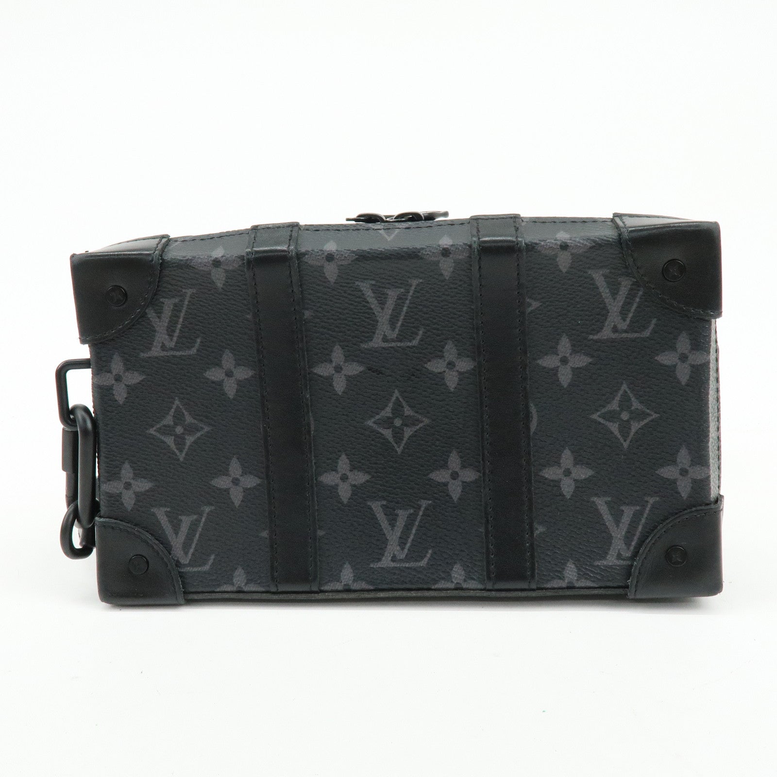 Louis Vuitton Monogram Eclipse Soft Trunk Wallet Shoulder Bag M69838