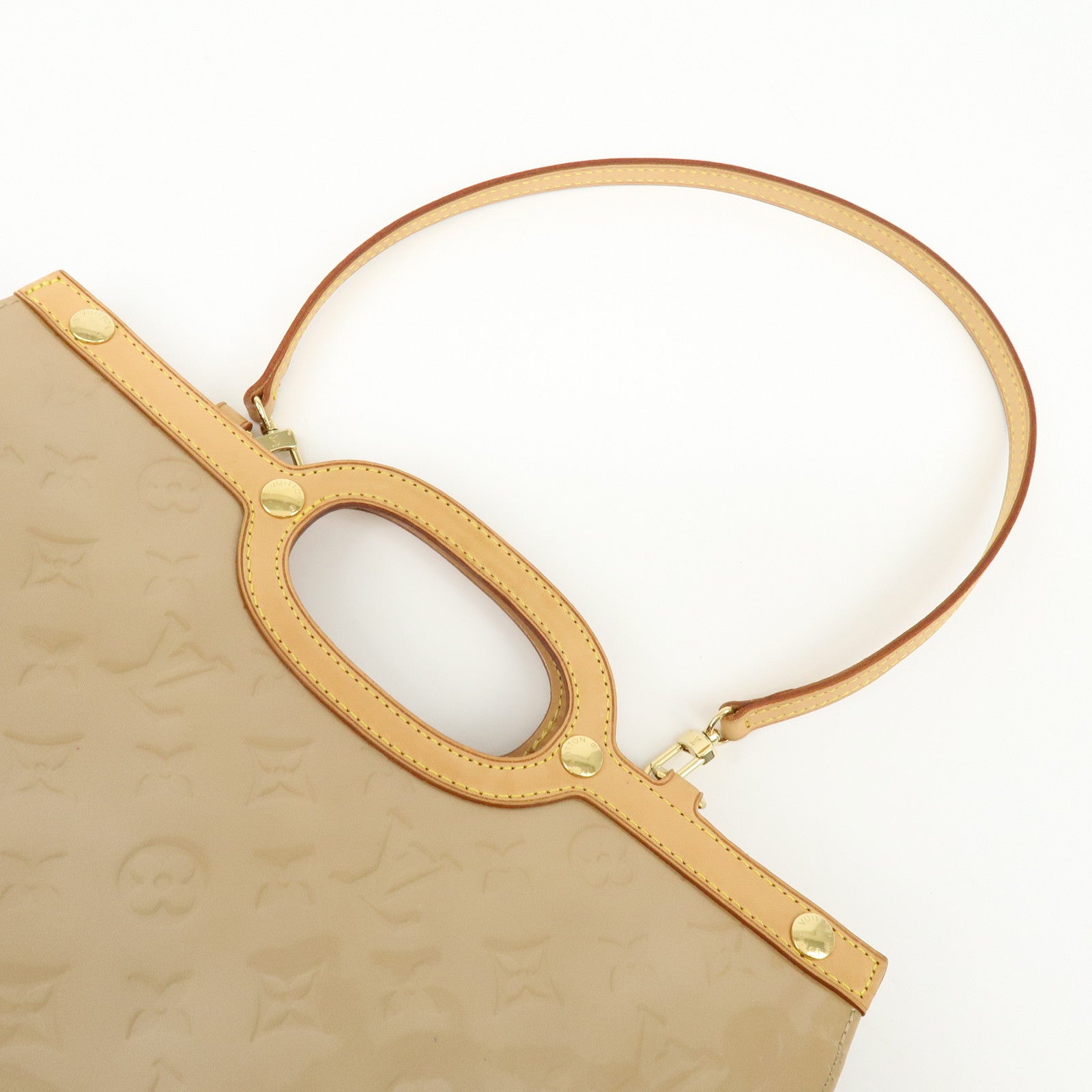 Louis Vuitton Monogram Vernis Roxbury Drive 2Way Bag Noisette M91372