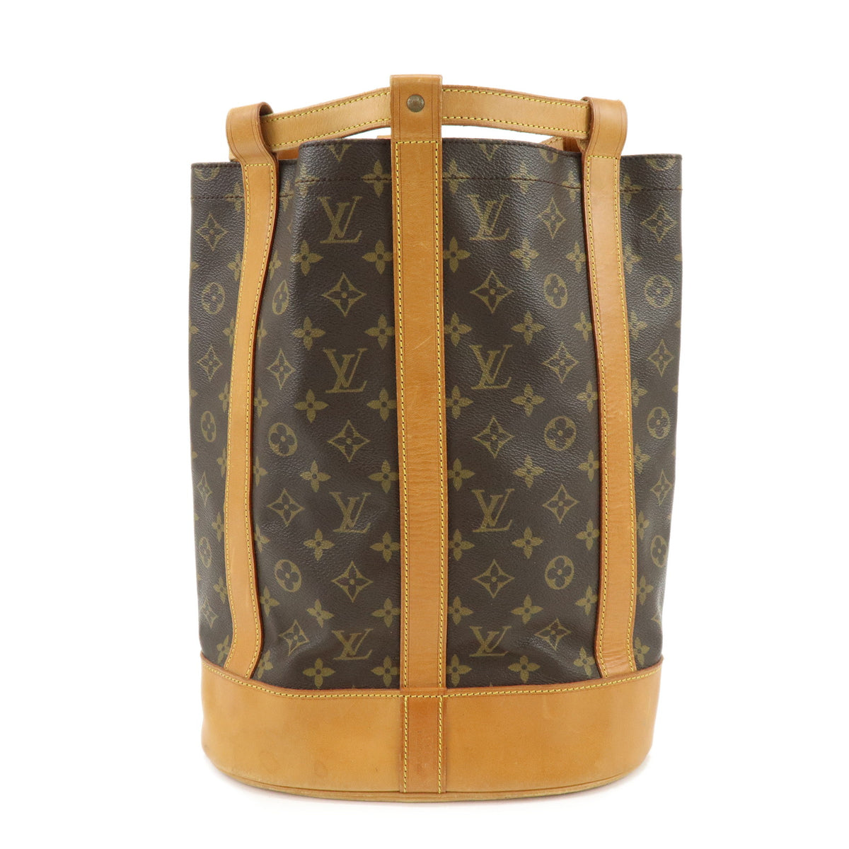 Louis Vuitton Monogram Randonnee PM Shoulder Bag Brown M42243