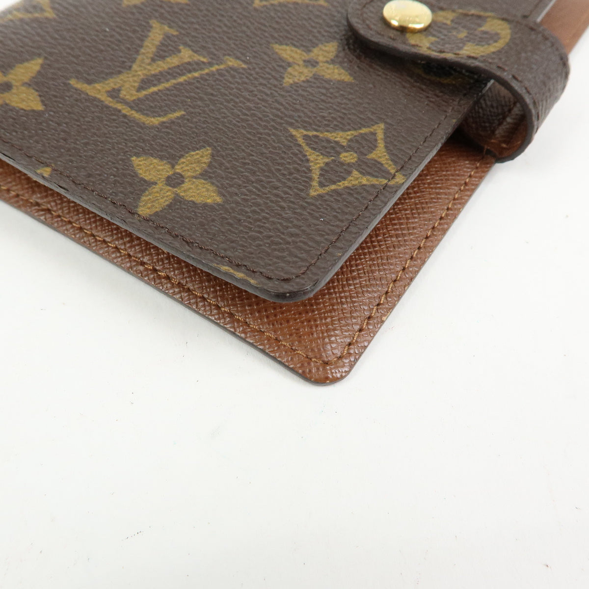 Louis Vuitton Monogram Agenda PM Planner Cover Brown R20005