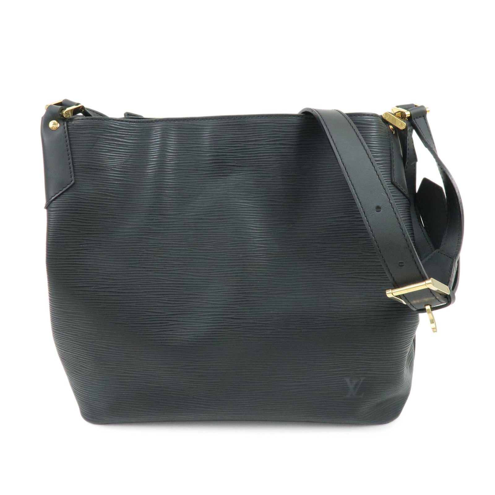 Louis Vuitton Epi Mandala MM Shoulder Bag Noir Black M58892