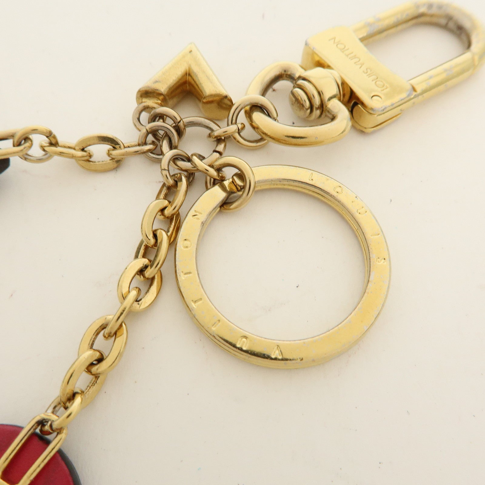 Louis Vuitton Porte Cles Blooming Flower Bag Charm Key Chain M63084