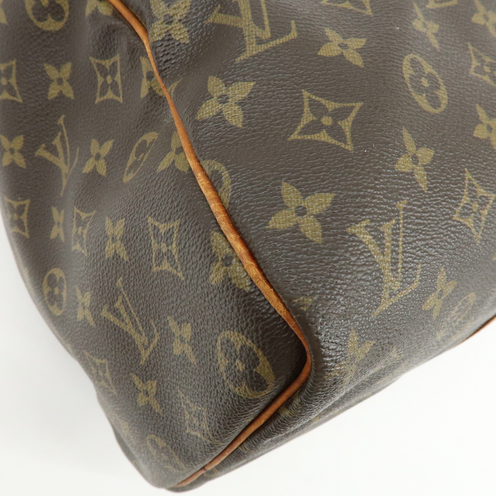 Louis Vuitton Monogram Keep All 45 Boston Bag Hand Bag Brown M41428
