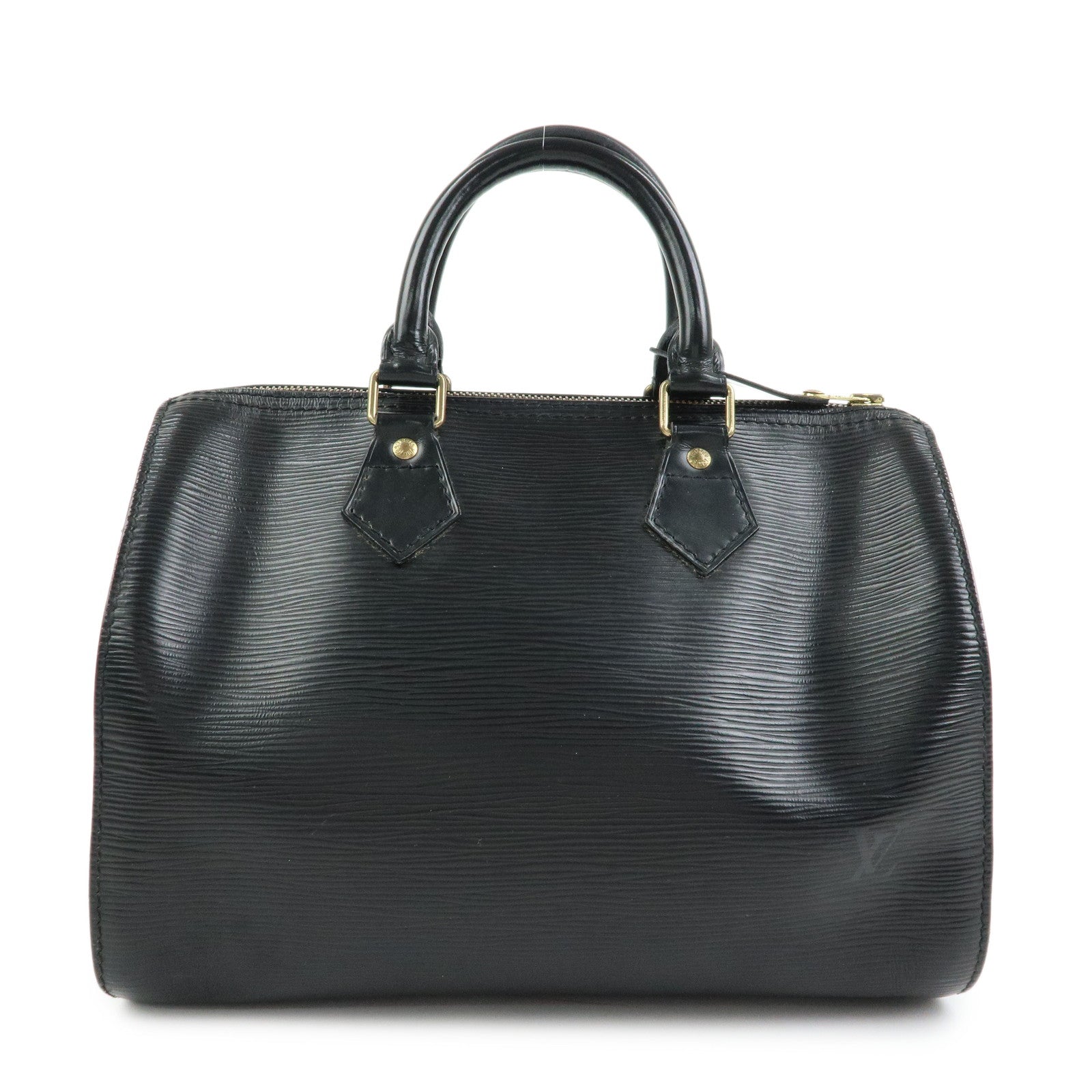 Louis Vuitton Epi Speedy 25 Boston Bag Hand Bag Noir Black M43012