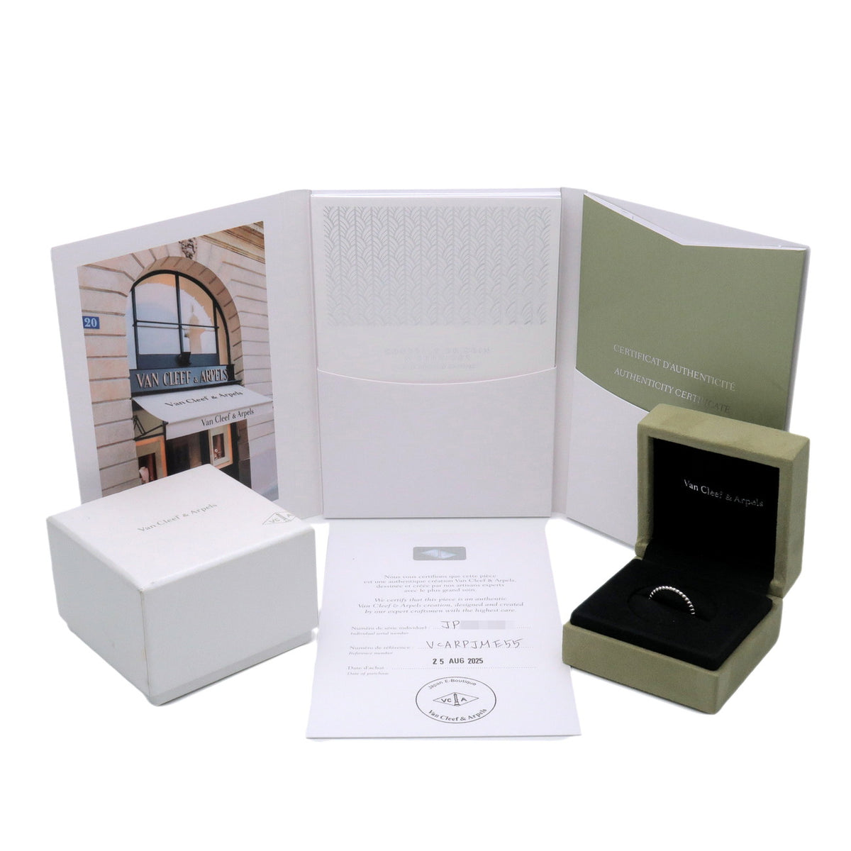 Van Cleef & Arpels Perlee Pearls of Gold Ring Small Model #55 VCARPJME