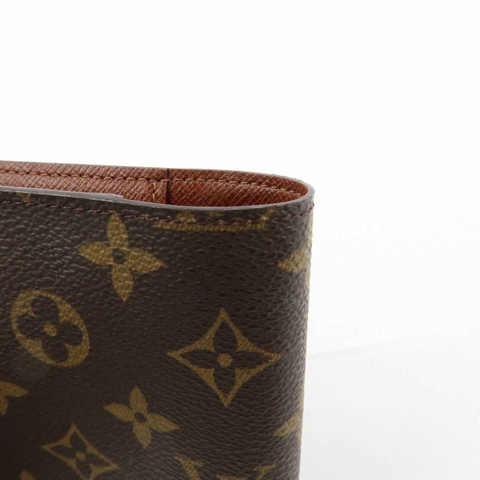Louis Vuitton Monogram Agenda PM Planner Cover Brown R20005