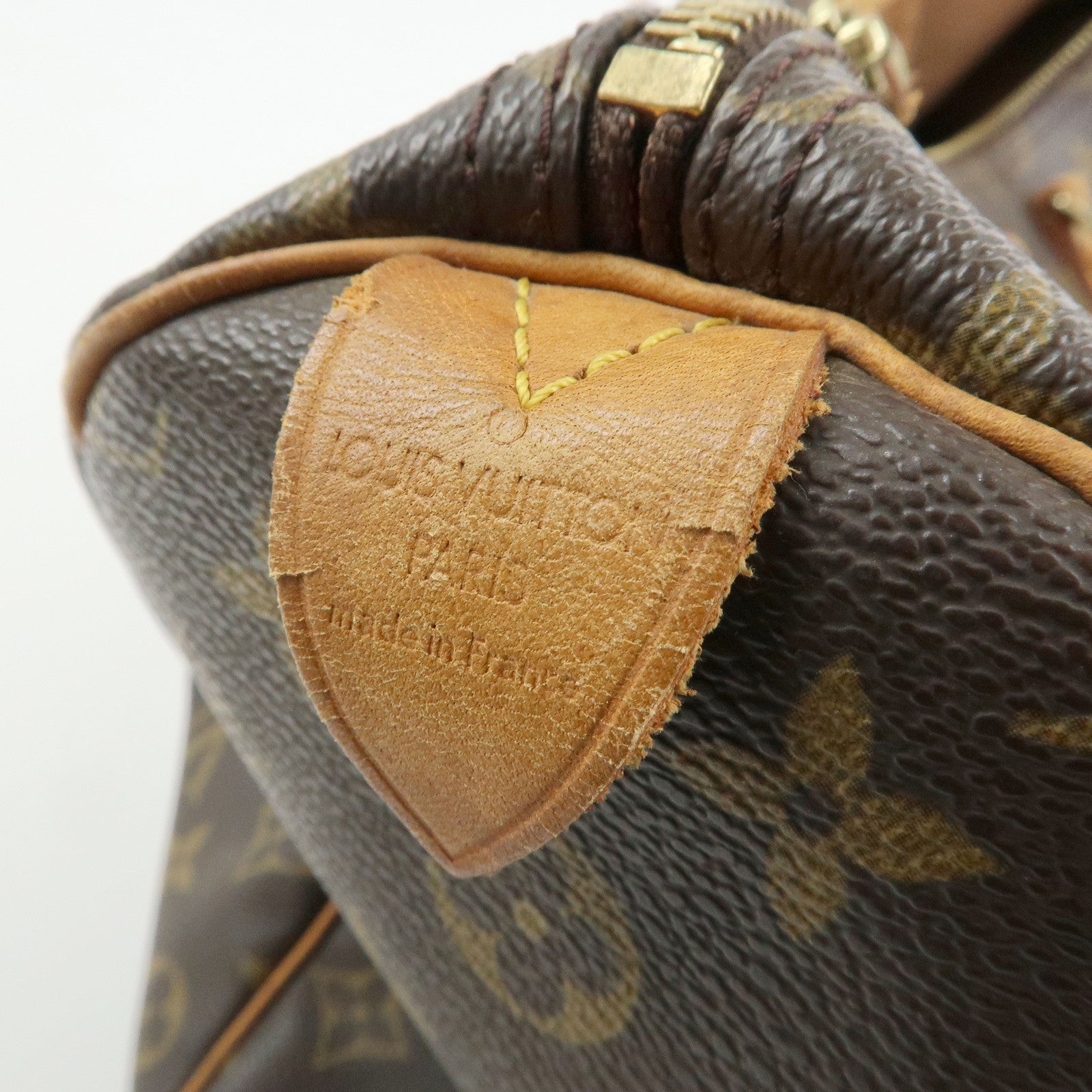 Louis Vuitton Monogram Speedy 35 Boston Bag Hand Bag Brown M41524