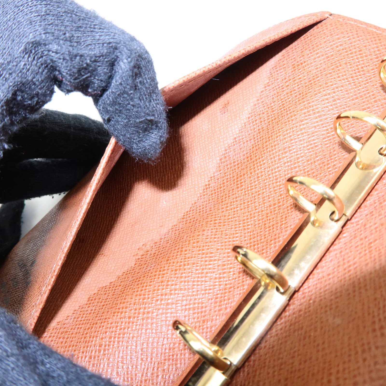Louis Vuitton Set of 2 Monogram Canvas Leather Planner Cover R20005