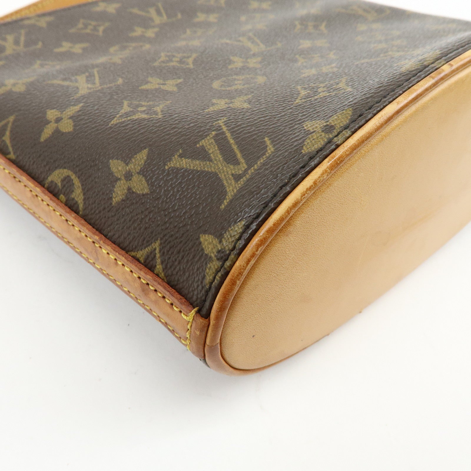 Louis Vuitton Monogram Drouot Crossbody Shoulder Bag Brown M51290