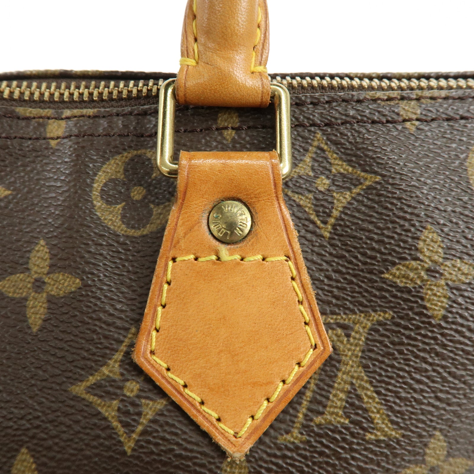 Louis Vuitton Monogram Speedy 30 Boston Bag Hand Bag Brown M41526