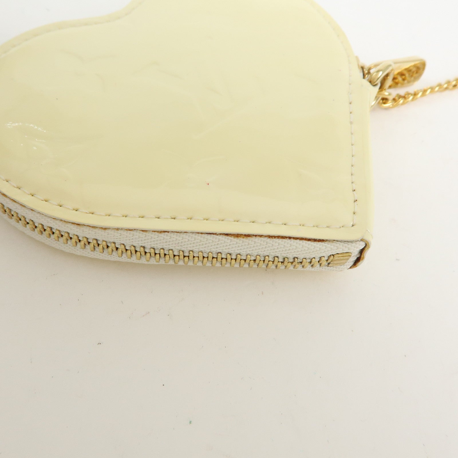Louis Vuitton Monogram Vernis Porte Monnaie Couer Coin Case M91918