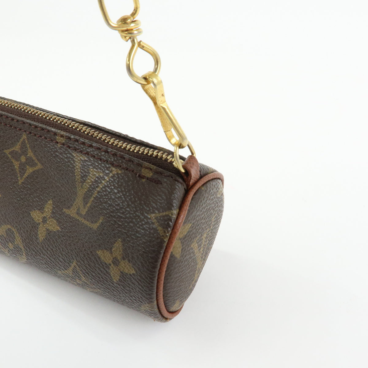 Louis Vuitton Monogram Mini Pouch for Papillon Bag Brown