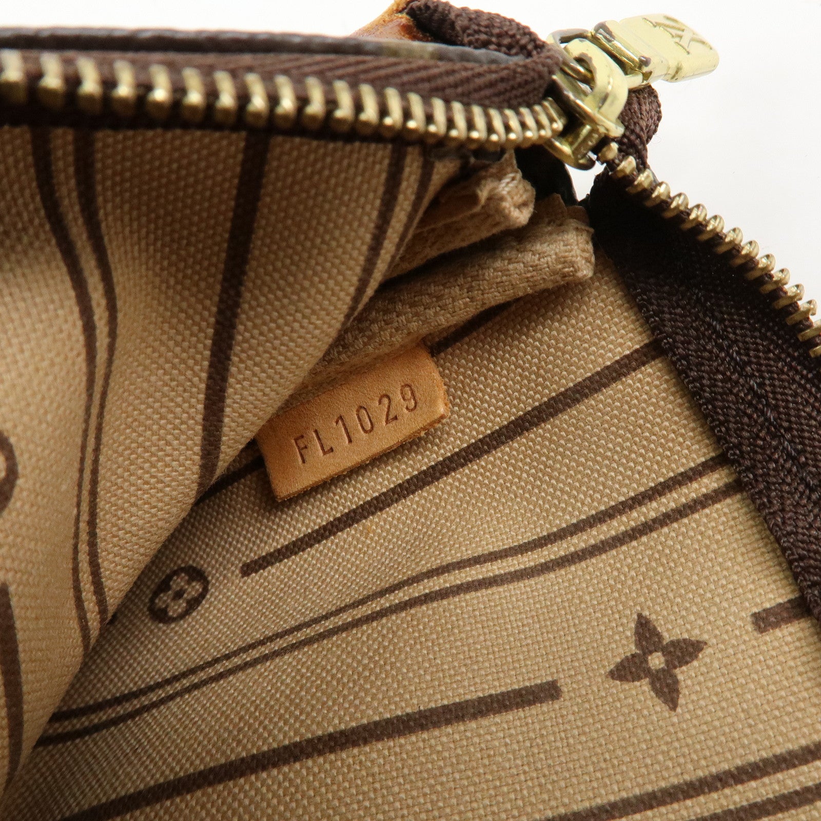 Louis Vuitton Monogram Mini Pochette Accessoire Patch Brown M95804