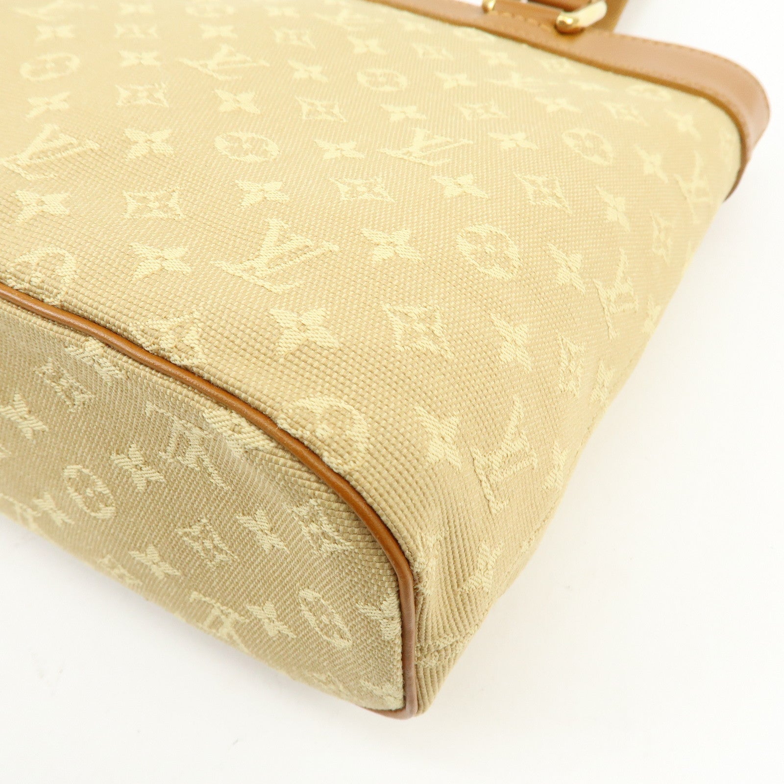 Louis Vuitton Monogram Mini Lucille PM Hand Bag Beige M92684