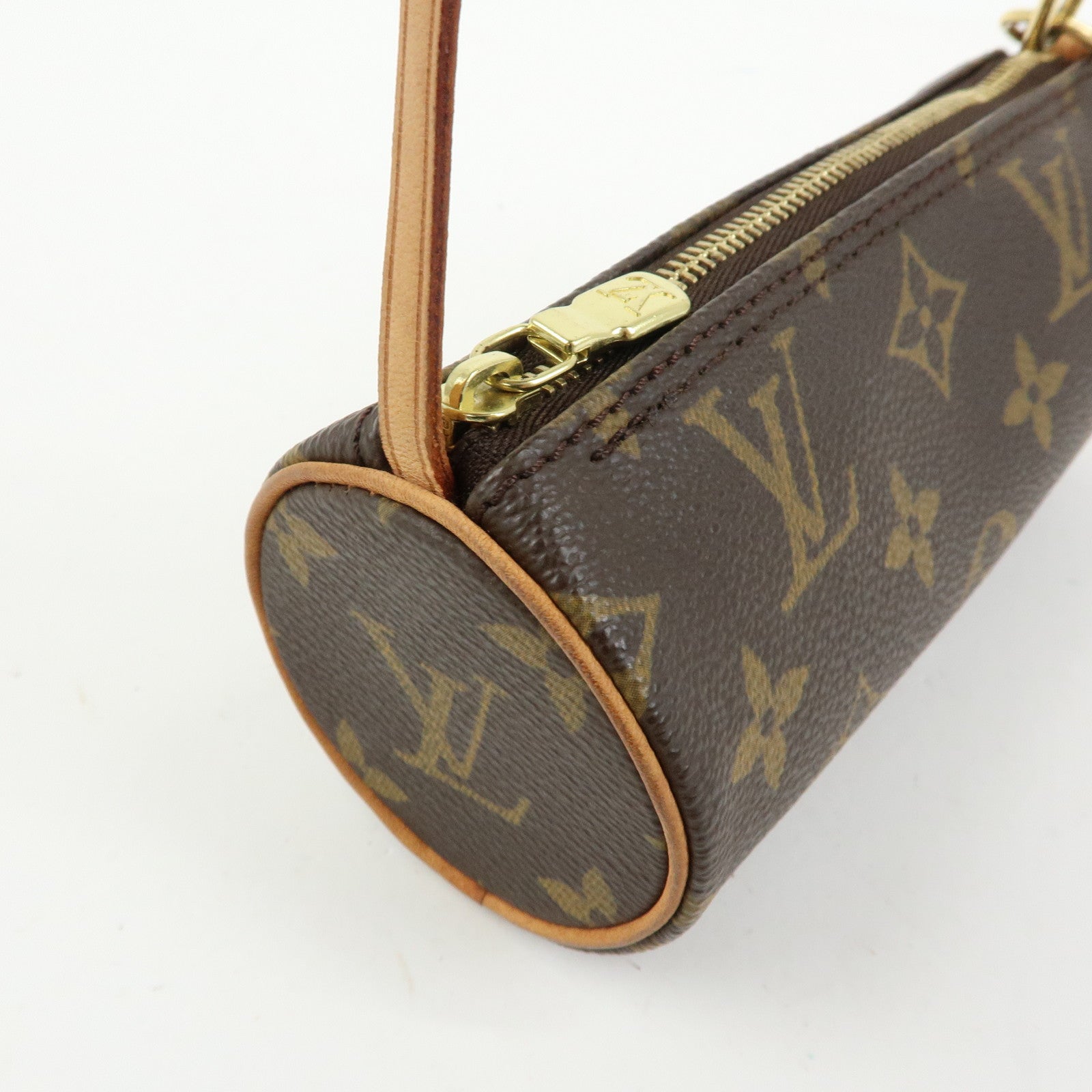 Louis Vuitton Monogram Mini Pouch for Papillon Bag Brown
