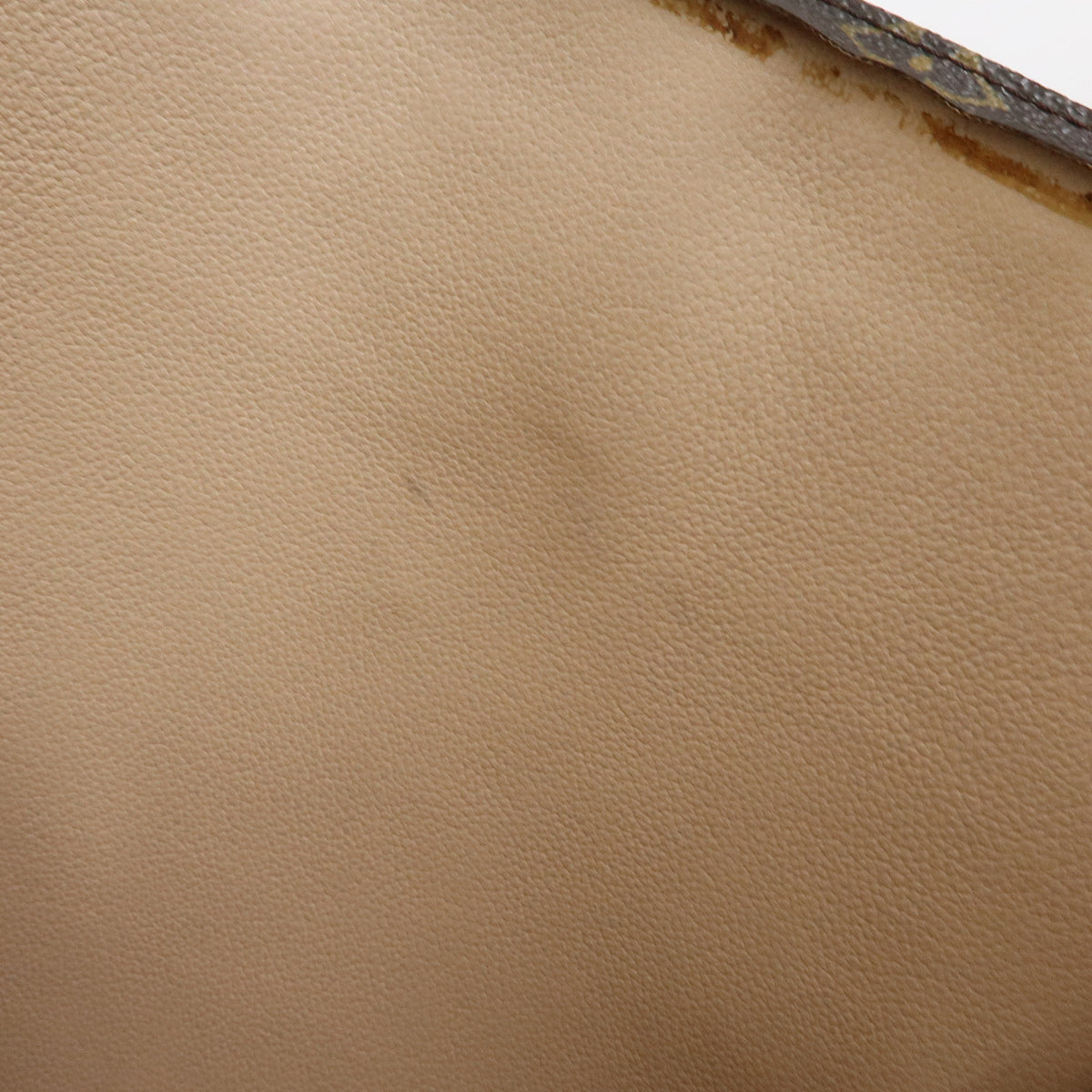 Louis Vuitton Monogram Sac Plat Tote Bag Hand Bag Brown M51140