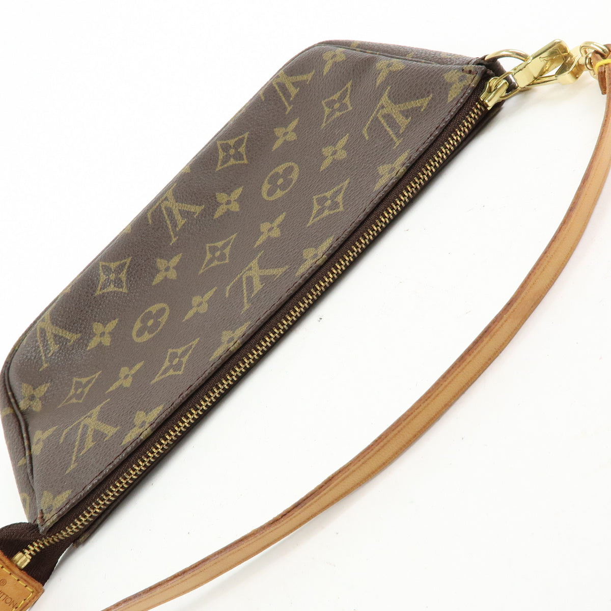 Louis Vuitton Monogram Pochette Accessoires Pouch Hand Bag M51980