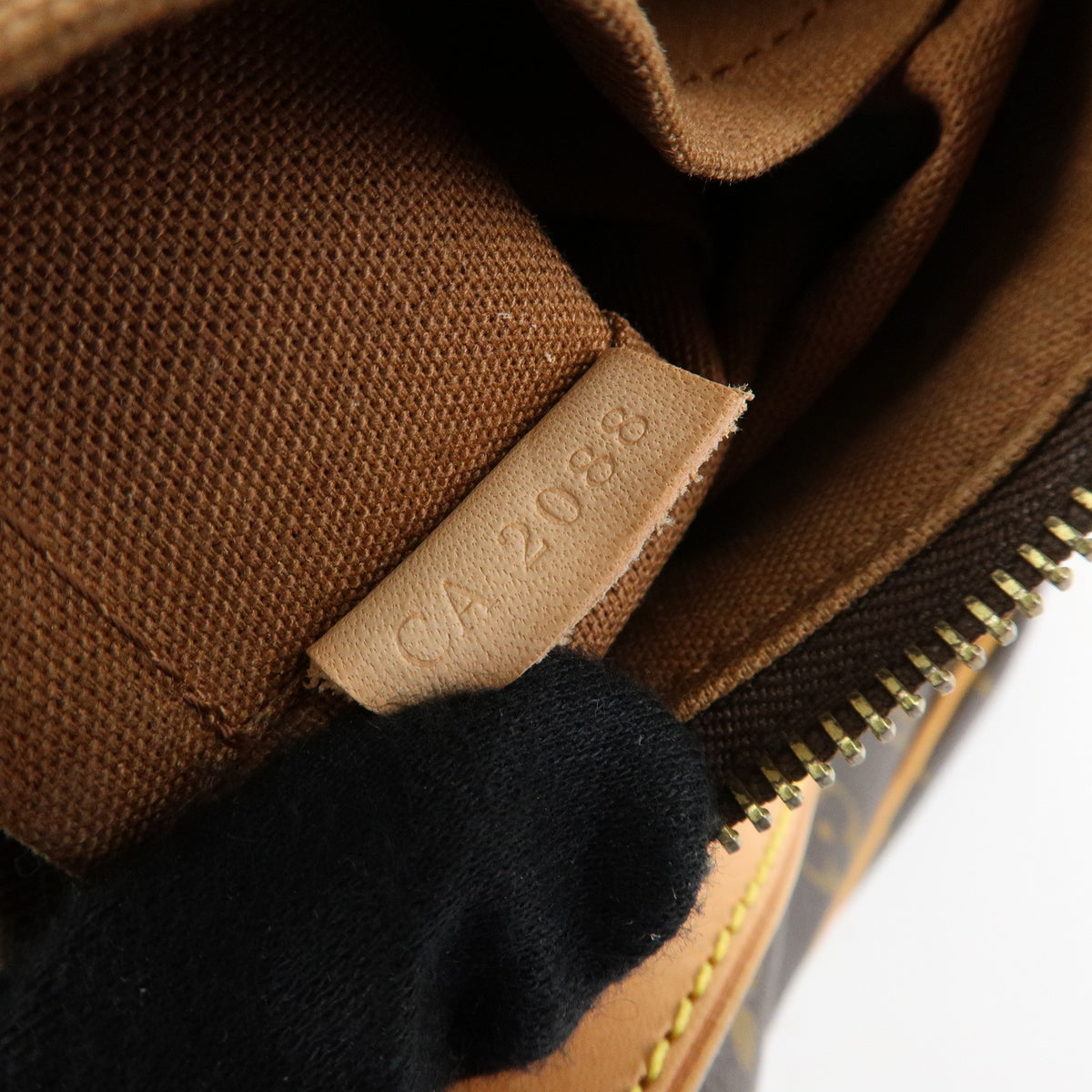 Louis Vuitton Monogram Odeon PM Shoulder Bag Brown M56390