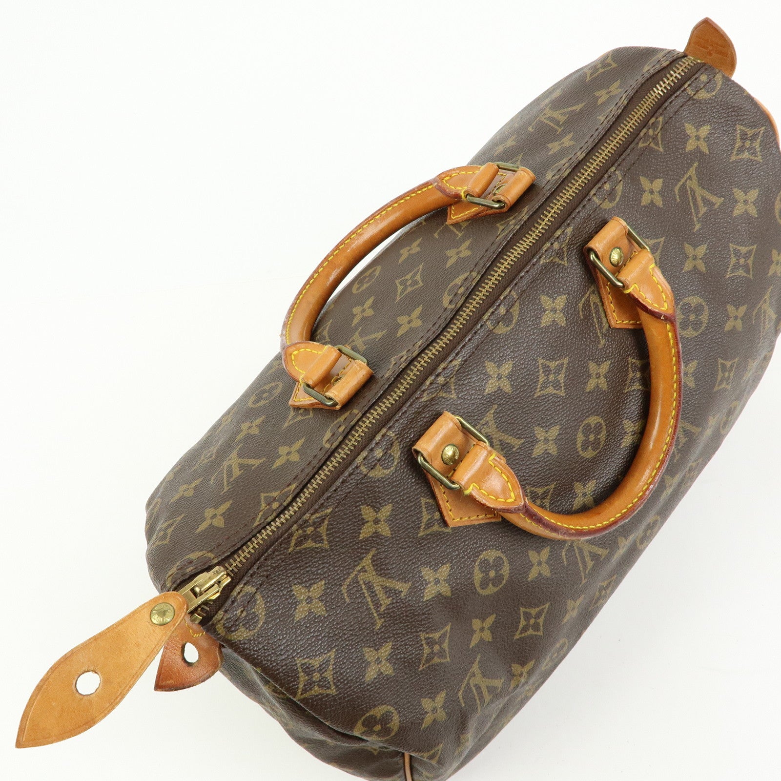 Louis Vuitton Monogram Speedy 35 Boston Bag Hand Bag M41524