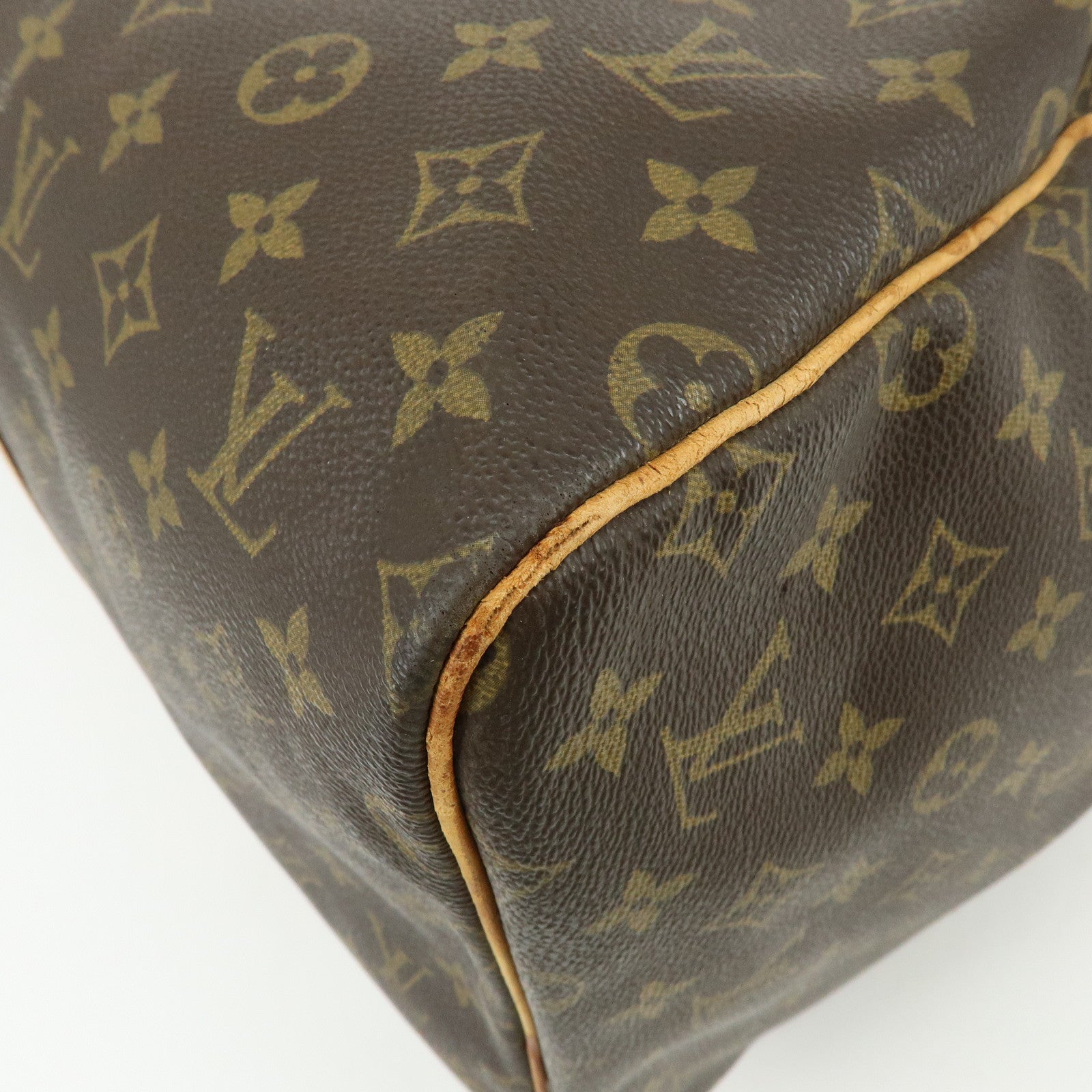 Louis Vuitton Monogram Keep All 55 Boston Bag Brown M41424