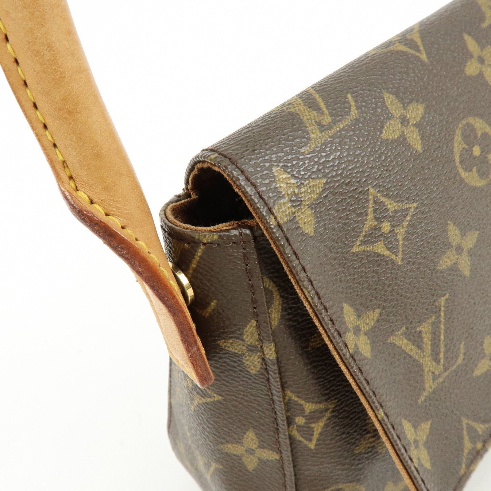 Louis Vuitton Monogram Mini Looping Shoulder Bag Brown M51147