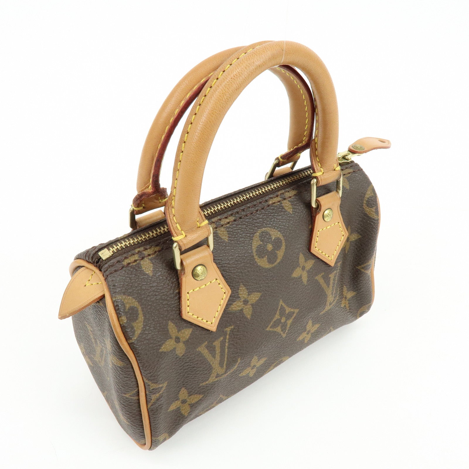 Louis Vuitton Monogram Canvas Mini Speedy Hand Bag M41534