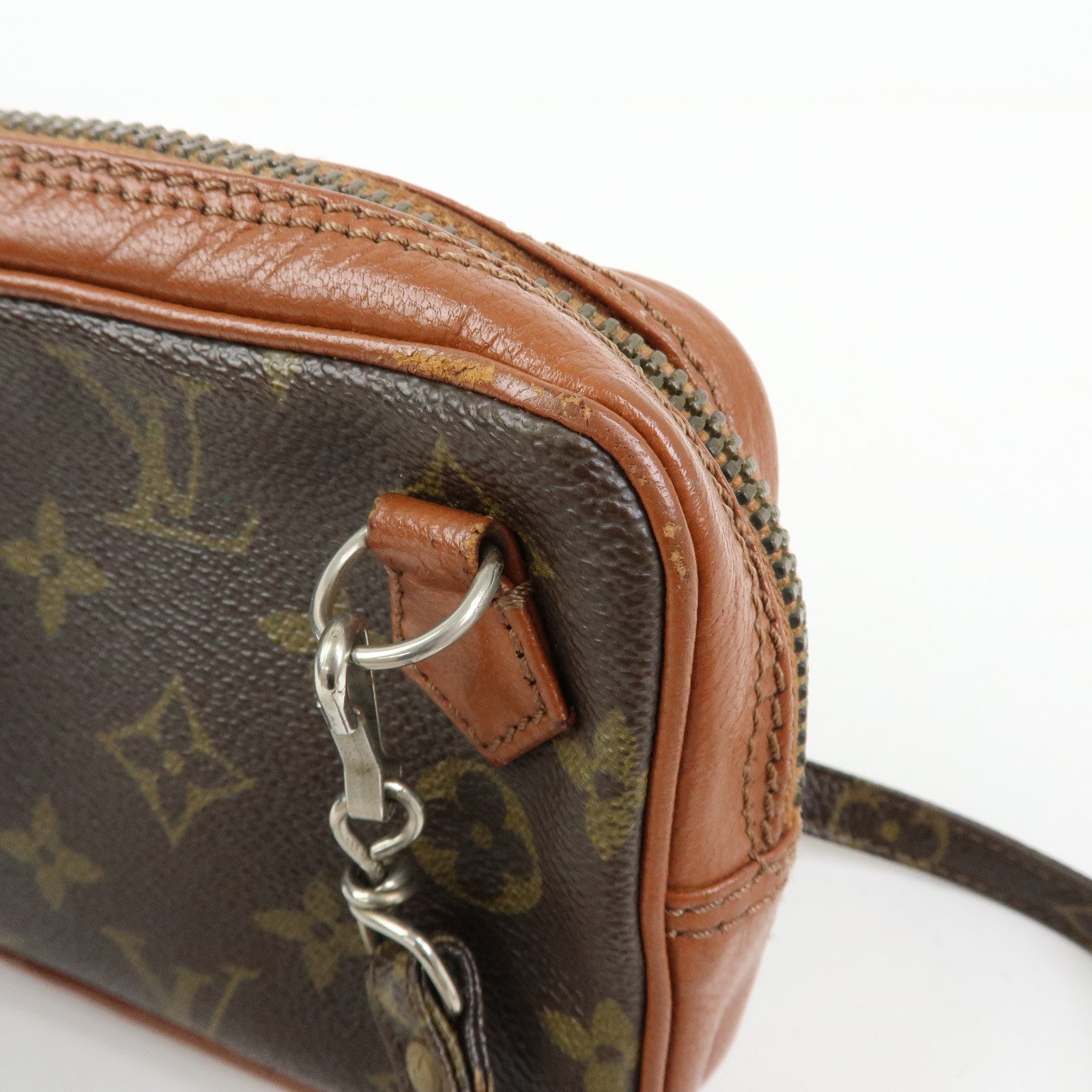 Louis Vuitton Monogram Pochette Marly Bandouliere Bag Brown M51828