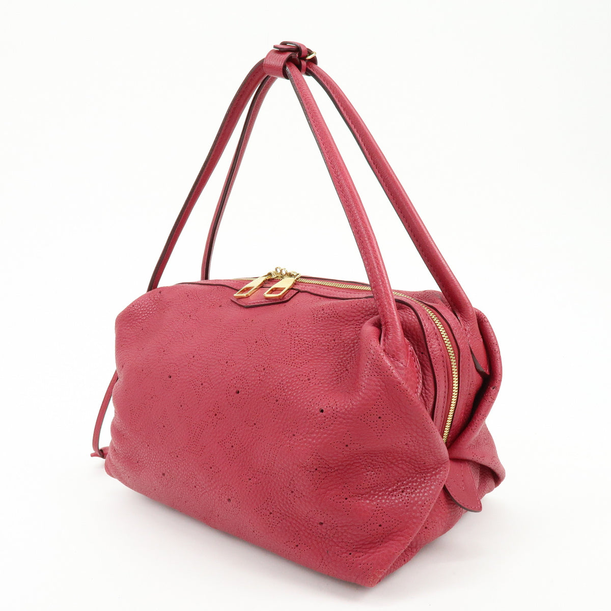 Louis Vuitton Monogram Mahina Galatea PM Shoulder Bag Grenat M93813