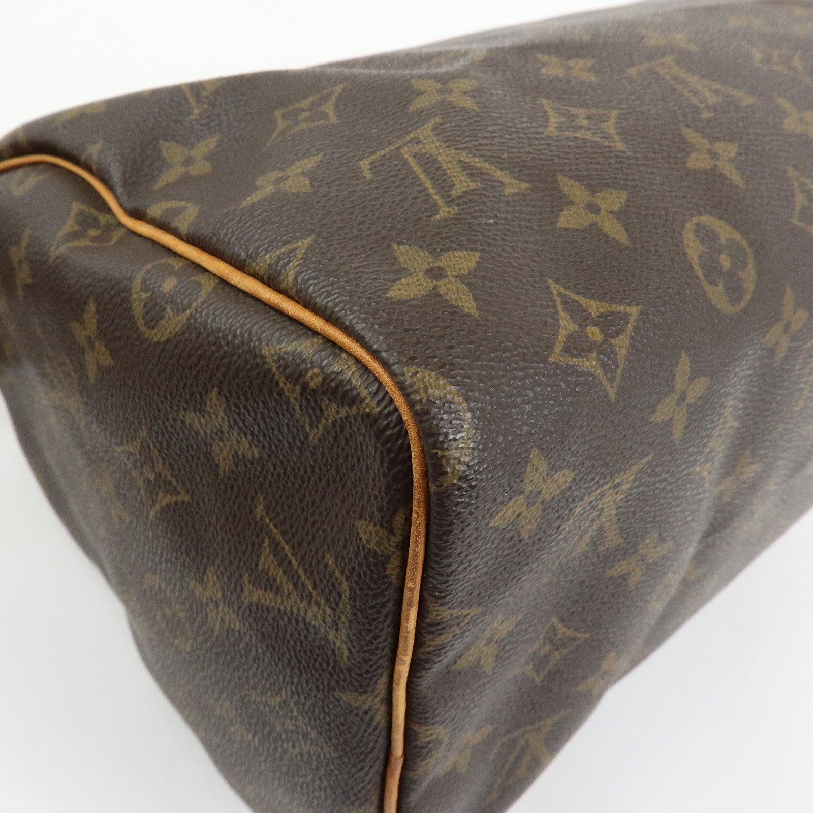 Louis Vuitton Monogram Speedy 30 Boston Bag Hand Bag Brown M41526