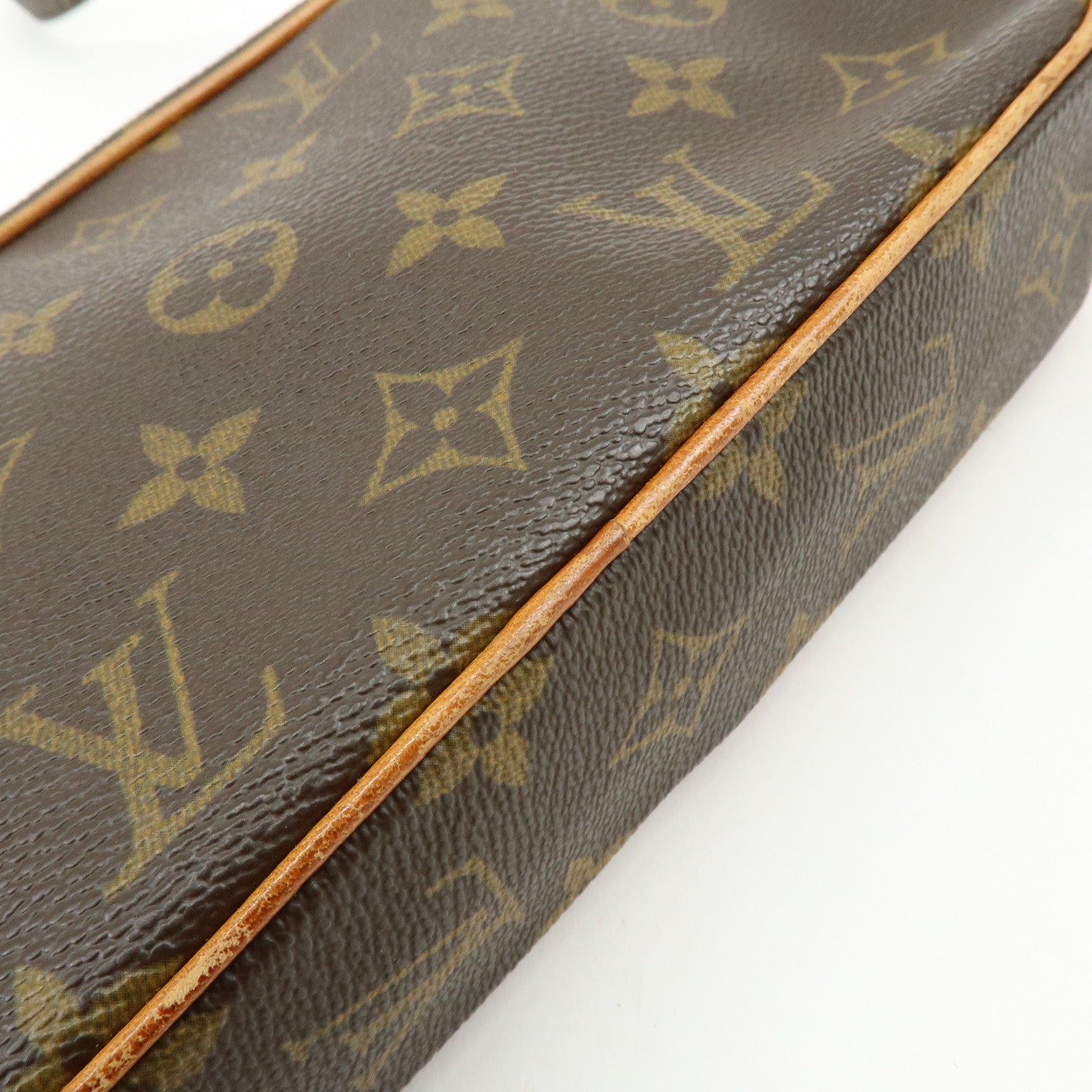Louis Vuitton Monogram Pochette Marly Bandouliere Bag Brown M51828