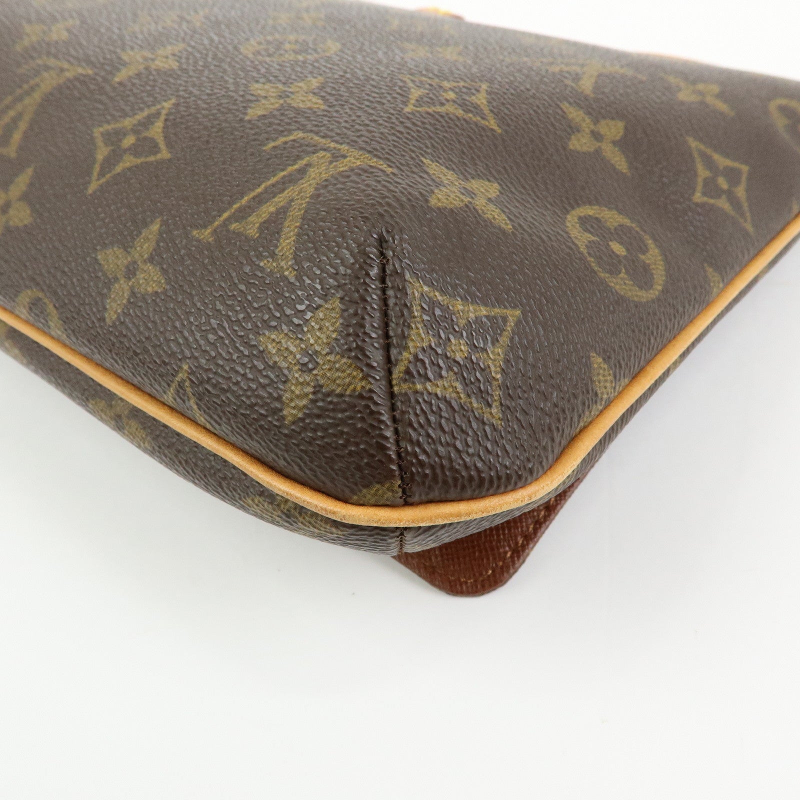 Louis Vuitton Monogram Musette Tango Short Shoulder Bag Brown M51257