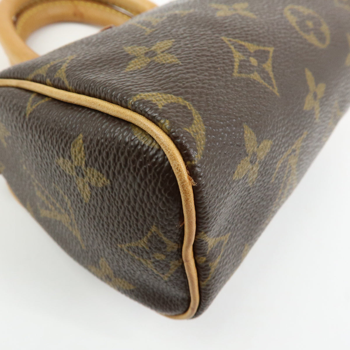 Louis Vuitton Monogram Canvas Mini Speedy Hand Bag Brown M41534