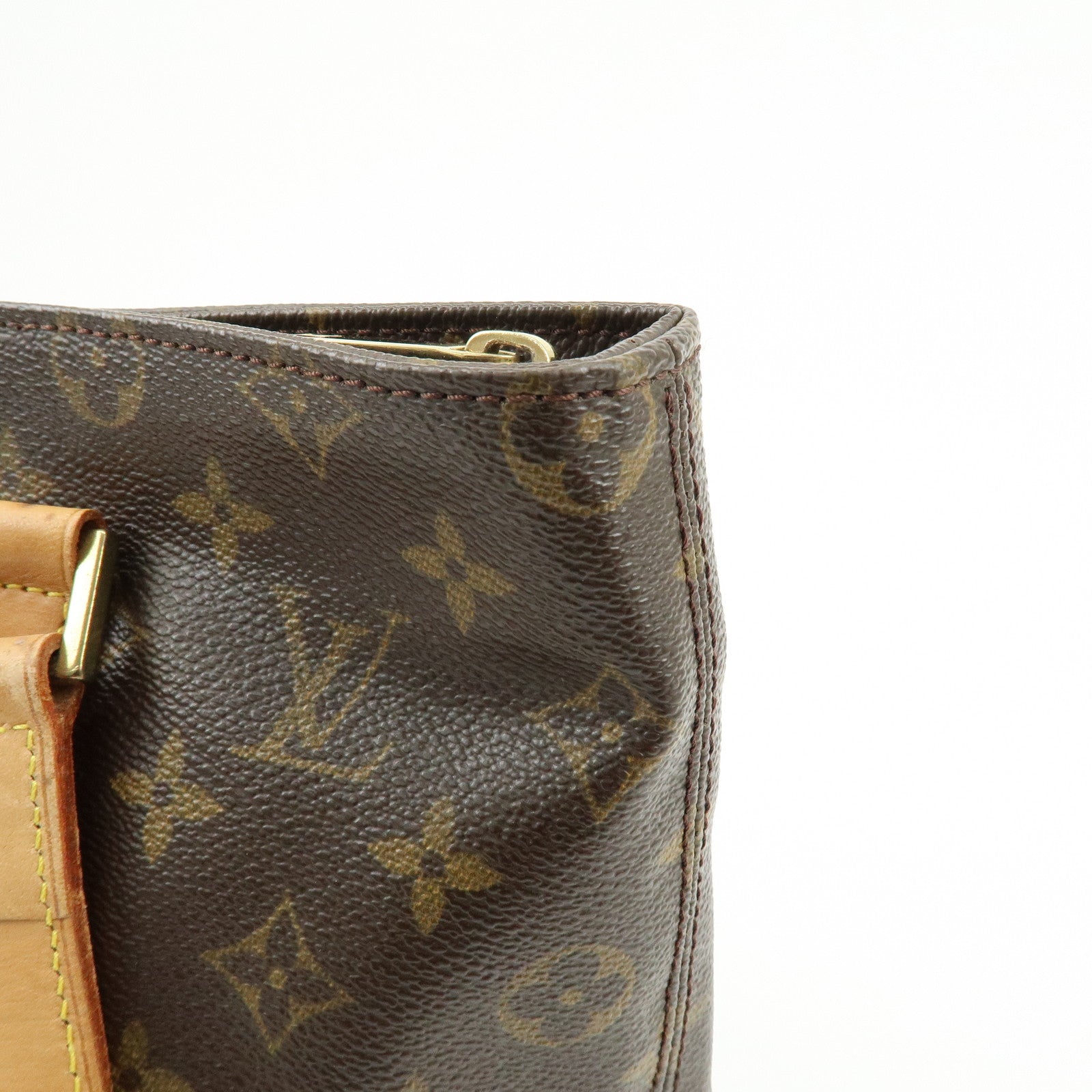 Louis Vuitton Monogram Cabas Piano Tote Bag Hand Bag M51148