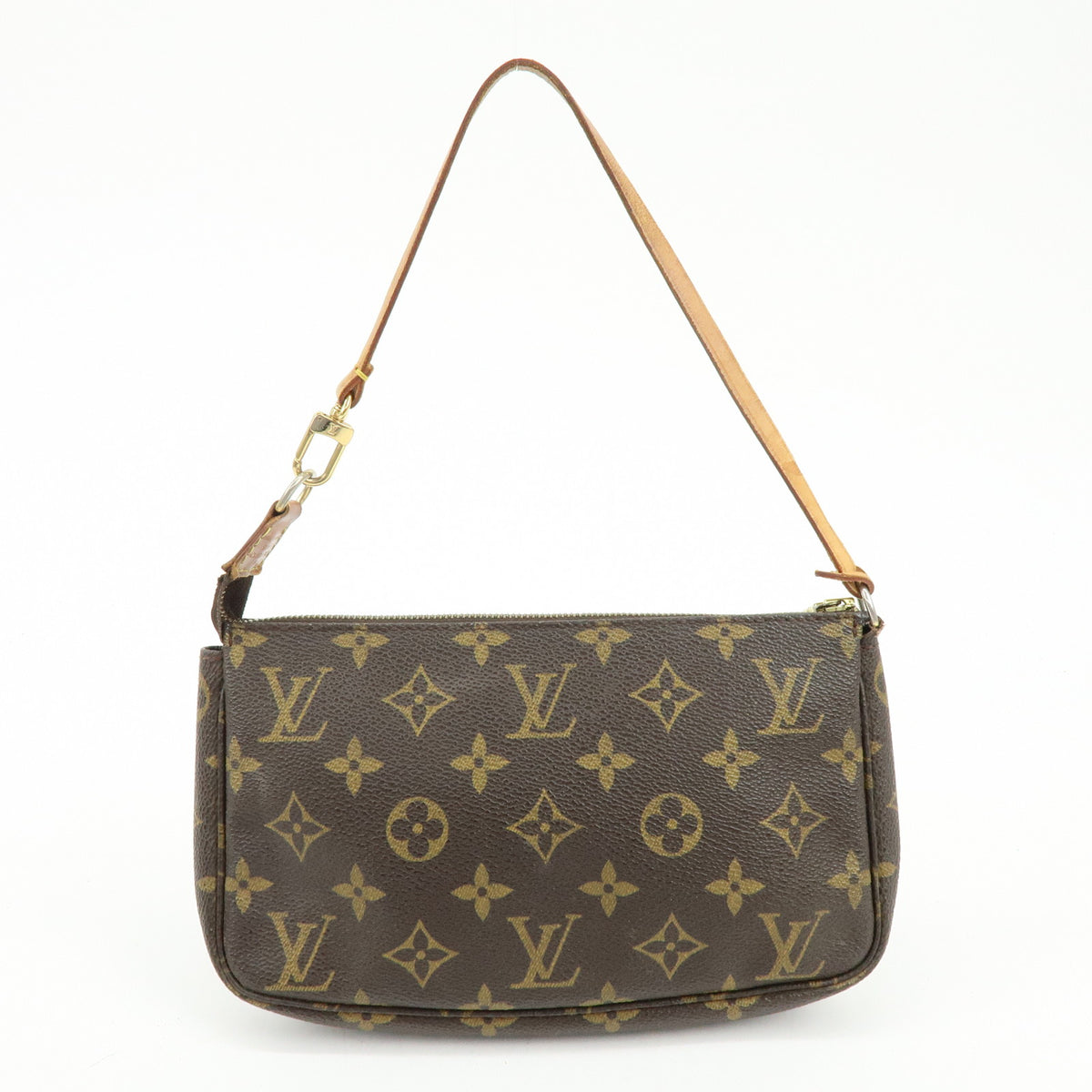 Louis Vuitton Monogram Pochette Accessoires Pouch Hand Bag M51980
