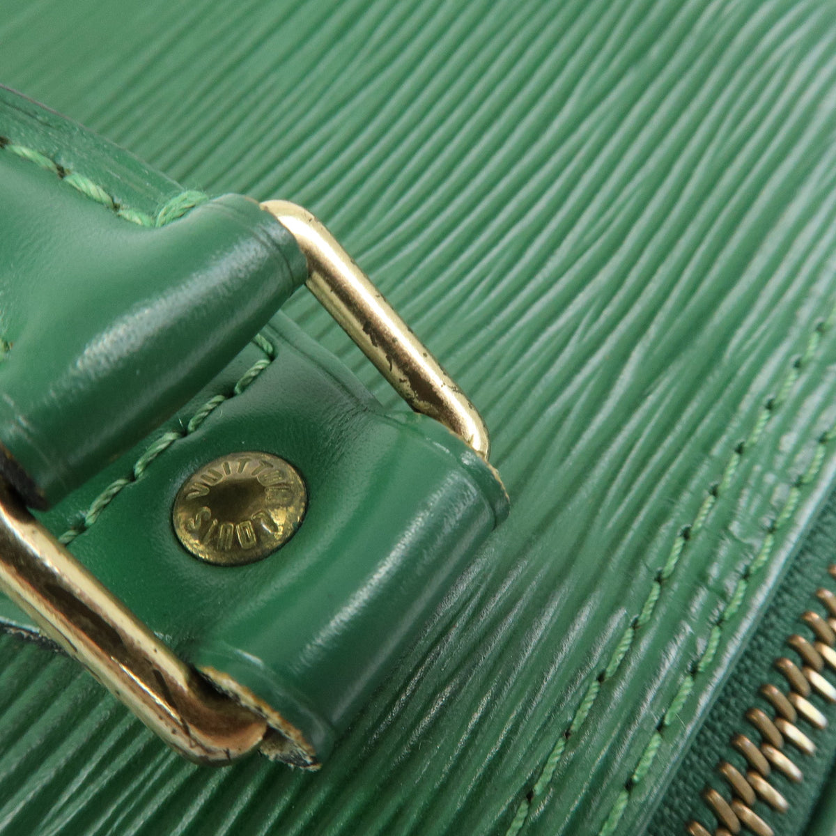 Louis Vuitton Epi Speedy 25 Hand Boston Bag Borneo Green M43014